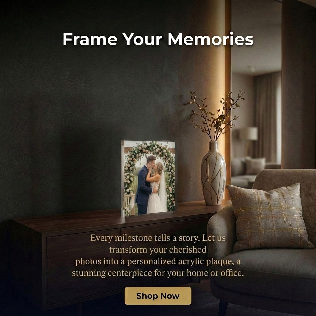 Transform Your Favorite Photo into a Plaque Display - Plaque Of Legacy