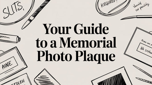 Guide to a Memorial Photo Plaque