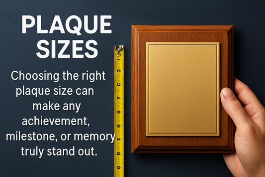 Guide to Plaque Sizes