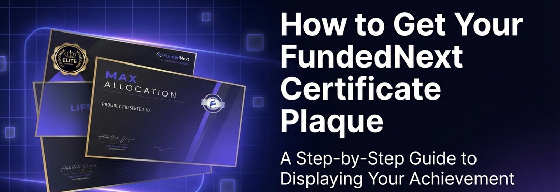 How to Get Your FundedNext Certificate Plaque