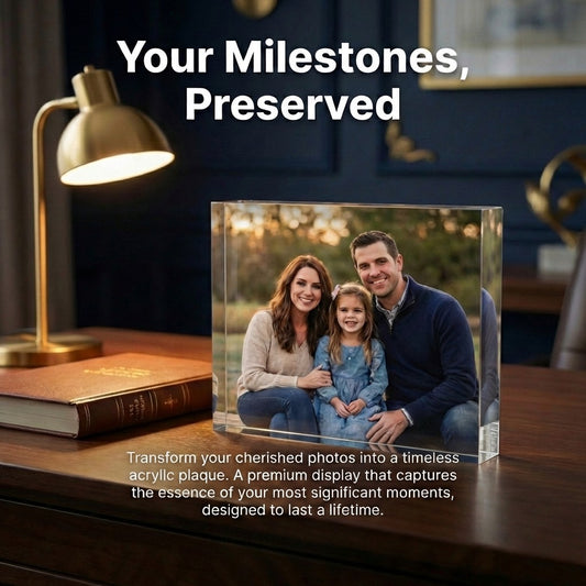Transform Your Favorite Photo into a Plaque Display - Plaque Of Legacy