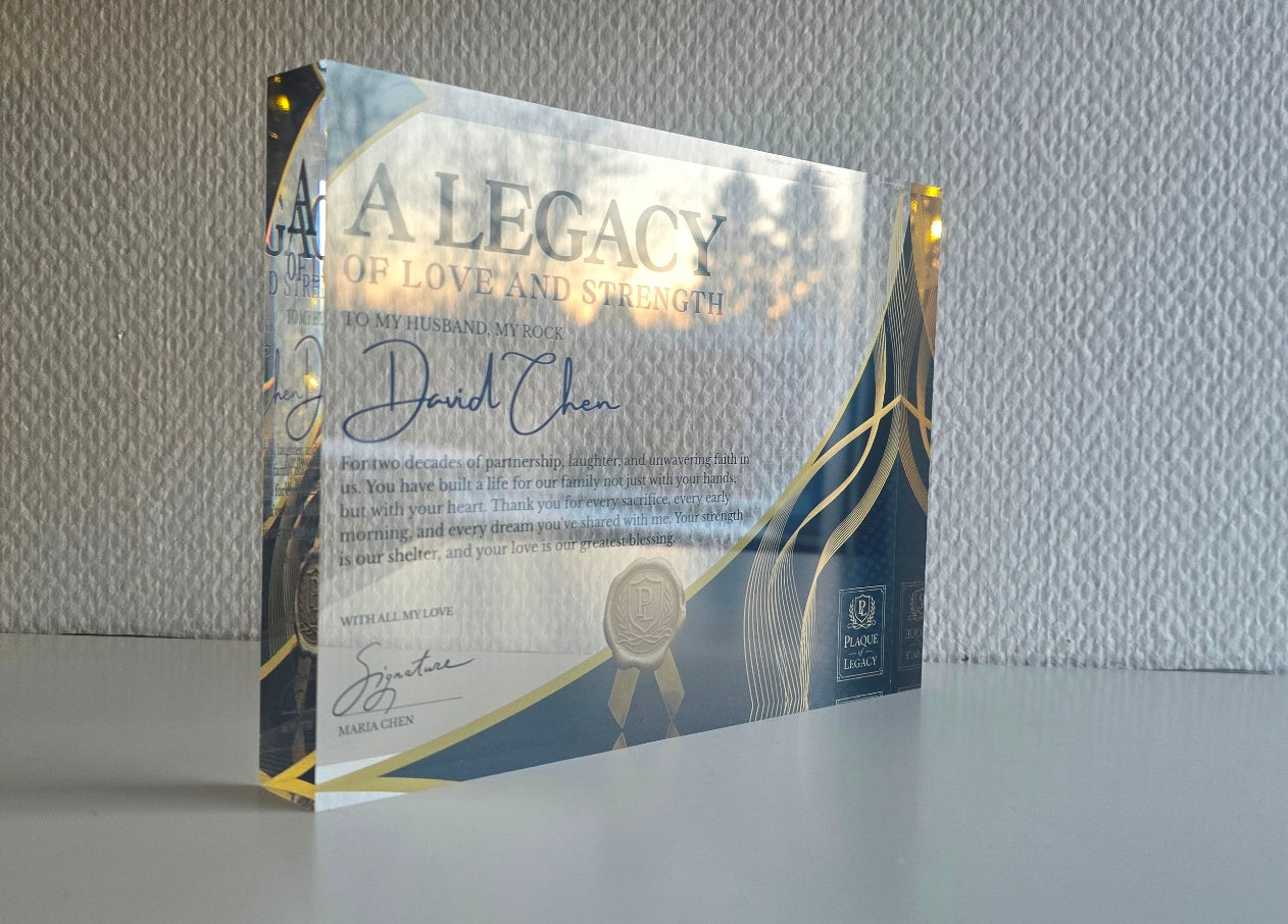 personalized legacy awards
